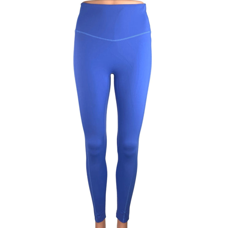 Lineaaqua Blue High Waisted Wide Waistband Ankle Yoga Athletic Leggings Size S