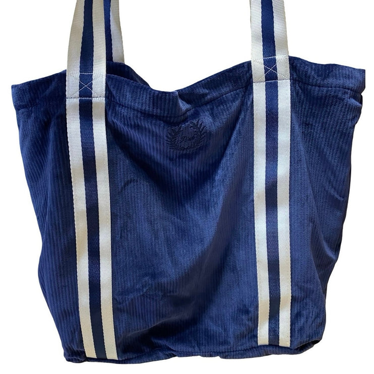 Victoria Secret PINK Women's Navy Blue Shopper Shoulder Tote Bag Handbag OS
