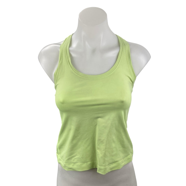 Lululemon Women's Green Racerback Yoga Workout Running Athletic Tank Top Size 2