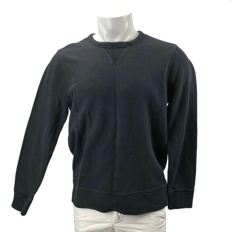 Banana Republic Men's Black Long Sleeve Crew Neck Sweater Sweatshirt Top Size M