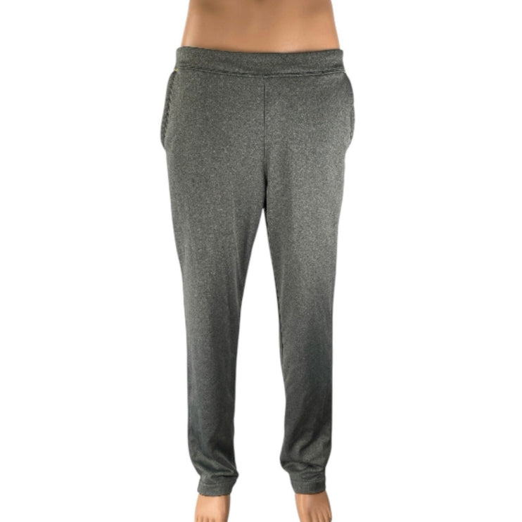 Eddie Bauer Men's Dark Gray Tapered Leg Slim Trousers Jogger Sweatpants Size M