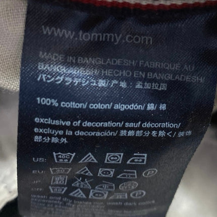 Tommy Hilfiger Men's Blue Corduroy Tapered Slim Fit Cropped Sweat Pants Size 32