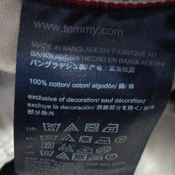 Tommy Hilfiger Men's Blue Corduroy Tapered Slim Fit Cropped Sweat Pants Size 32