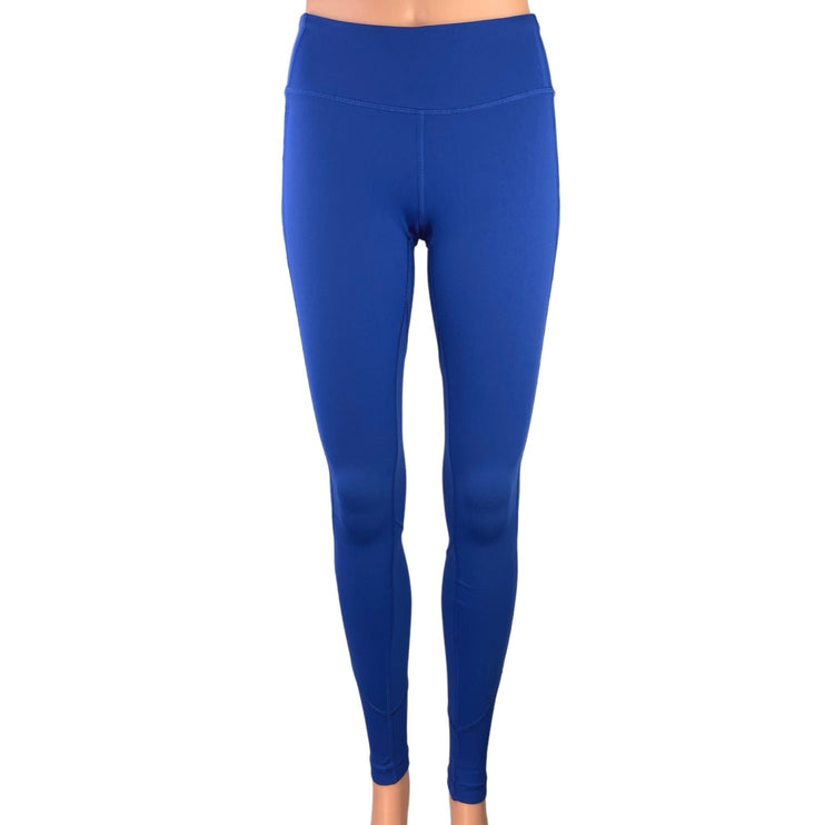 Lululemon Blue Low Rise Stretch Pull On Yoga Activewear Athletic Legging Pants S