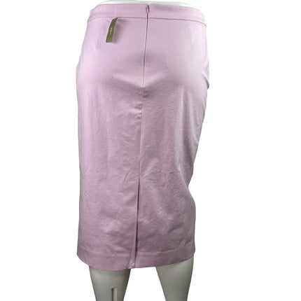 NEW J. Crew Women's Pink High Waisted Fitted Stretch Pencil Straight Skirts 16T