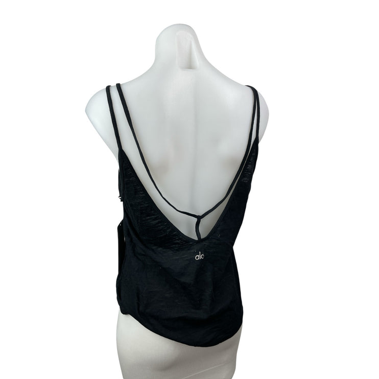 NEW Alo Yoga Alexa Strappy Sleeveless Yoga Gym Athletic Activewear Tank Top XS