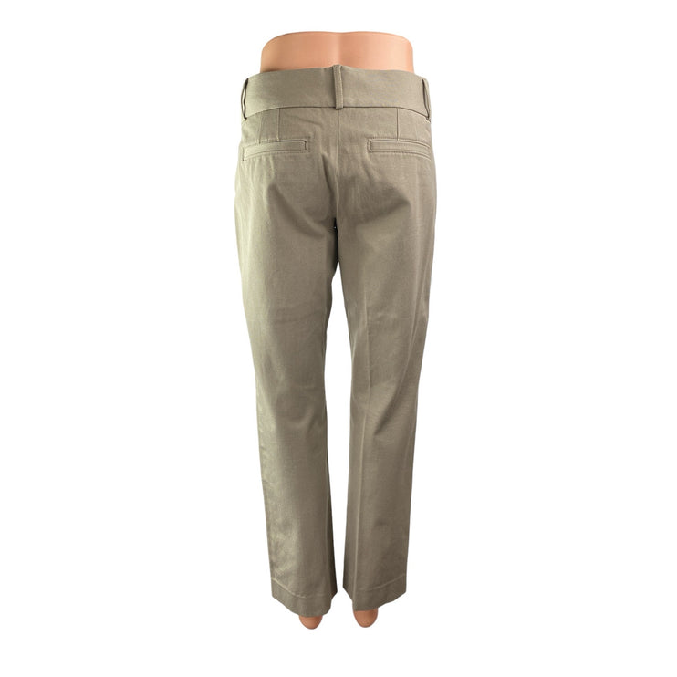 Banana Republic Beige Mid Rise Straight Leg Chino Khaki Trousers Dress Pants 2