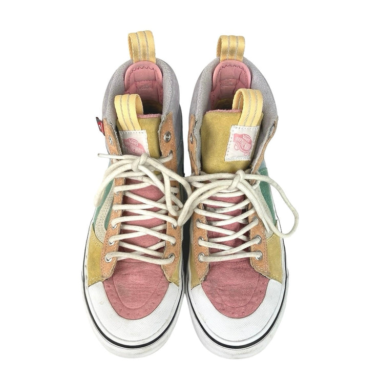 Vans Sk8 Hi MTE 2.0 DX Pastel Rainbow Colorblock High Top Sneakers Shoes Size 8