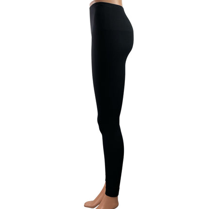 Set Active Women's Black High Waisted Activewear Workout Yoga Leggings Pants XS