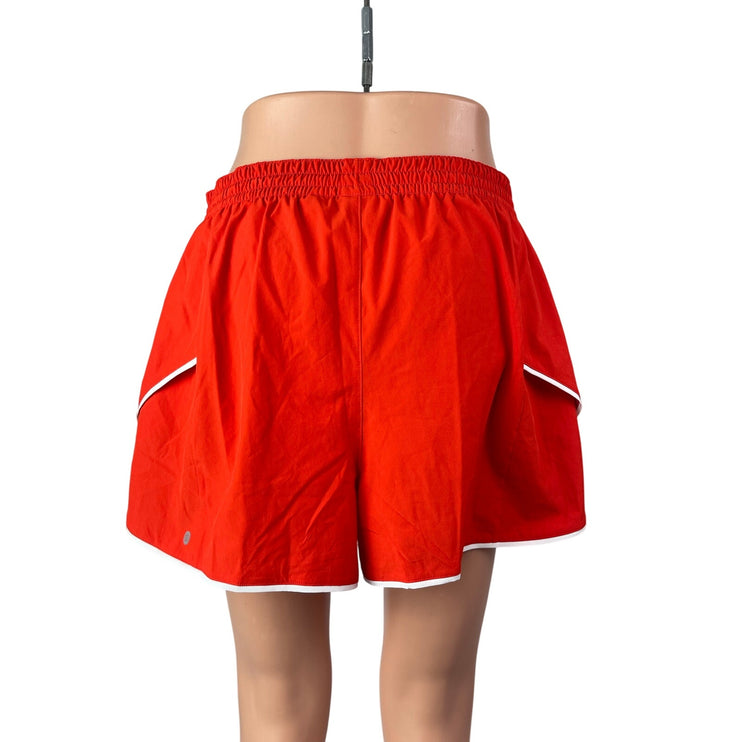 Calia Carrie Underwood Women's Coral High Rise Relaxed Mini Lounge Shorts Size M