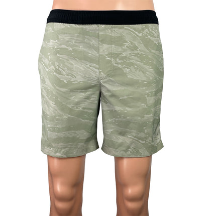 Chubbies Men's Gray Green Camo Camouflage Bermuda Casual Lounge Shorts Size S