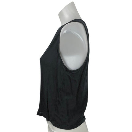 Banana Republic Women's Black Sleeveless Yoga Workout Athletic Tank Top Size M