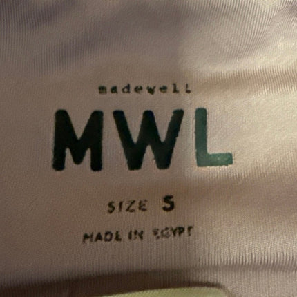 Madewell Women's Purple High Waisted Yoga Workout Running Athletic Shorts Size S