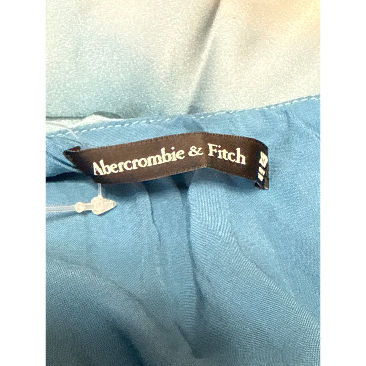 NEW Abercrombie & Fitch Julia Satin Tie Back V Neck Maxi Cami Tank Slip Dress XS