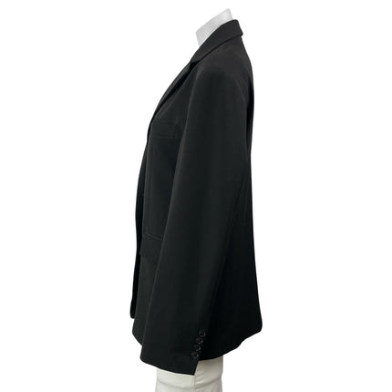 DJERF AVENUE Ur An Angel Black Long Sleeves Notch Lapel Blazer Coat Jacket Sz XS