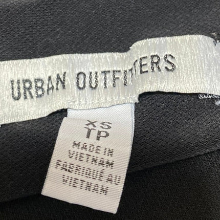 Urban Outfitters Black Sleeveless Strapless Asymmetric Bandeau Tube Tank Top XS