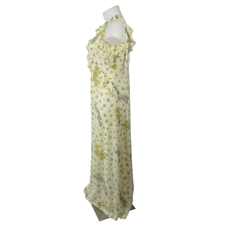NEW Steve Madden Adalina Floral Ruffle Sleeveless Summer Maxi Tank Slip Dress XL