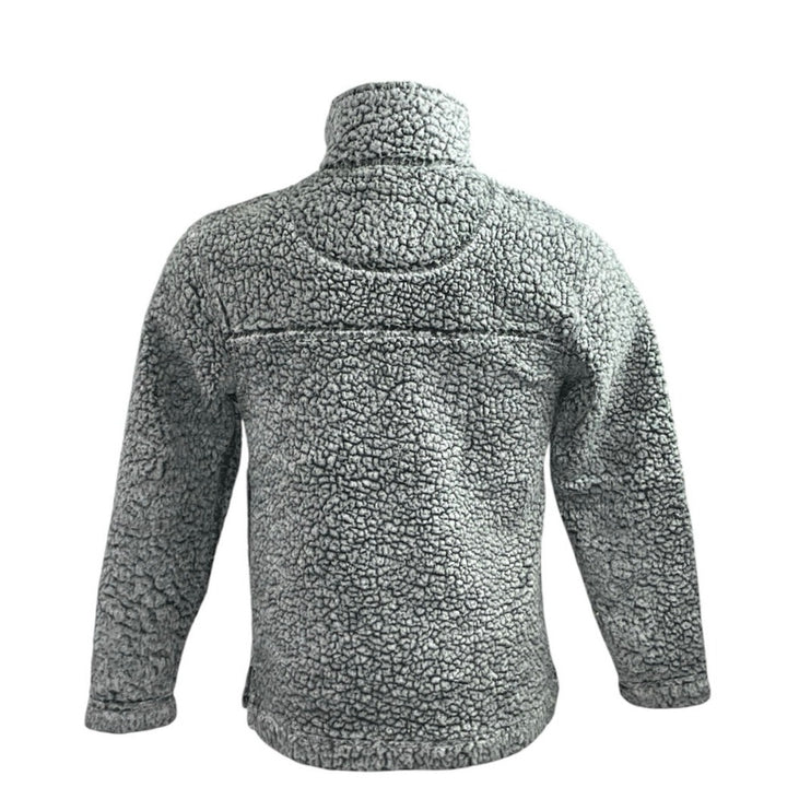 Boxercraft Michigan Wolverines Men's Sherpa Fleece Zip Sweatshirt Sweater Top S
