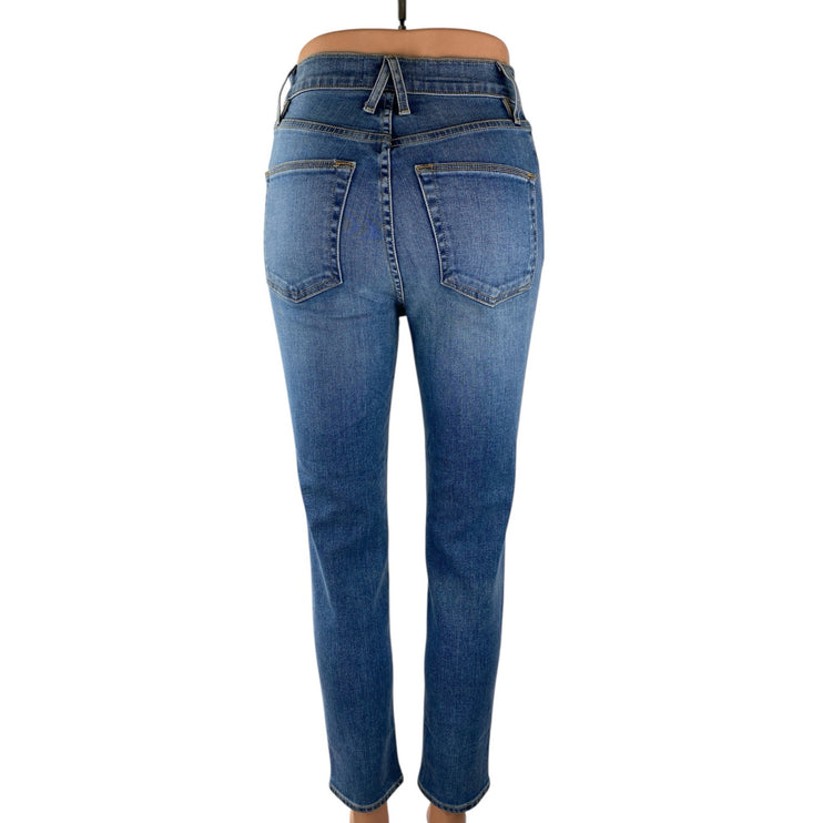 SLVRLAKE Women's Blue High Rise Slim Fit Skinny Leg Denim Jeans Pants Size 23