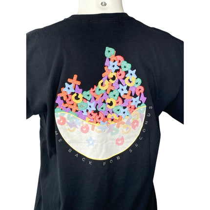 Tinder Mate Men's Black Crewneck Short Sleeve Graphic Print Tee T-shirt Top Sz L