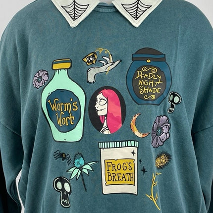 NEW Disney X Her Universe The Nightmare Before Christmas Sally Sweatshirt Top 1X