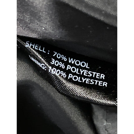 Tahari Men's Black Wool Detachable Hood Hoodie Full Zip Waterproof Jacket Sz XXL