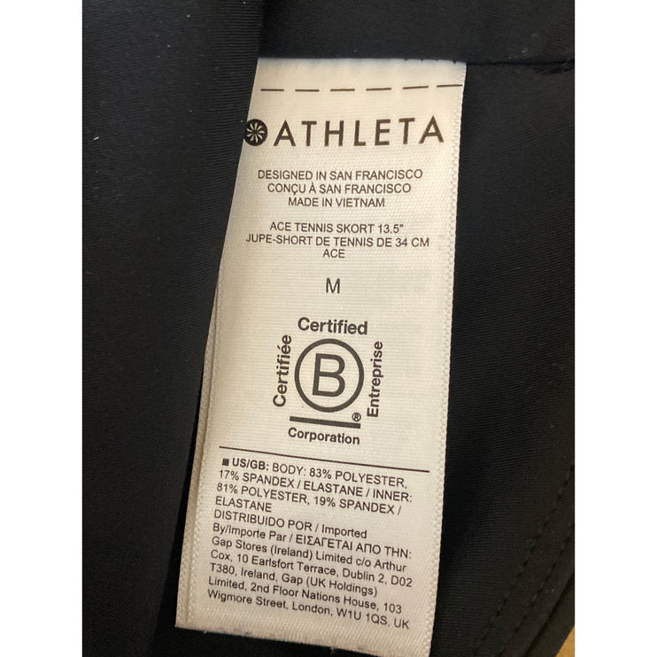 Athleta Ace Sports Athletic Activewear Skater Mini Flare A-Line Skort Skirt Sz M