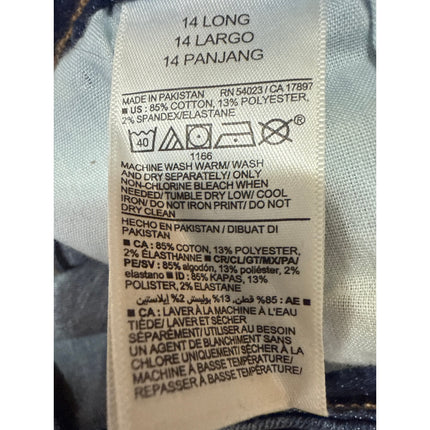 Old Navy Rockstar Super Skinny Mid Rise Women's Blue Casual Denim Jeans Size 14