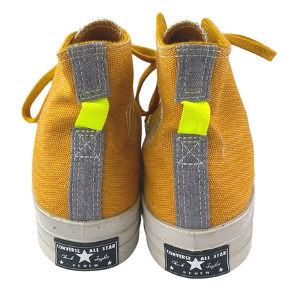 Converse Chuck Taylor 70 Renew Men's Safron Yellow High Top Sneakers Shoes 8.5
