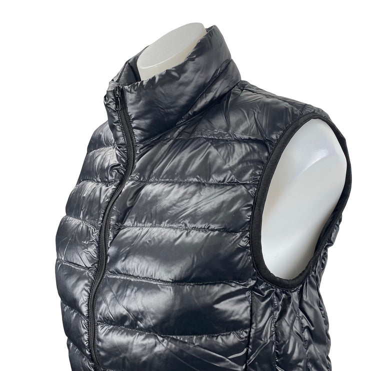 Uniqlo Ultra Light Down Black Quilted Warmer Gilet Sweater Vest Coat Jacket XS