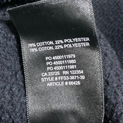 Aritzia TNA Women's Black Fleece Long Sleeve Crew Neck Sweatshirt Top Size 2