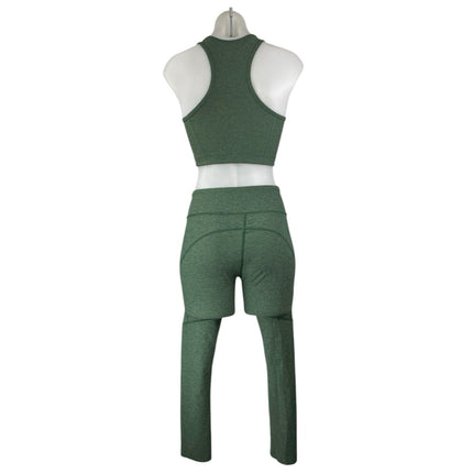 Outdoor Voices Women's Green Activewear Yoga Top & Legging Pants Sets Size XS