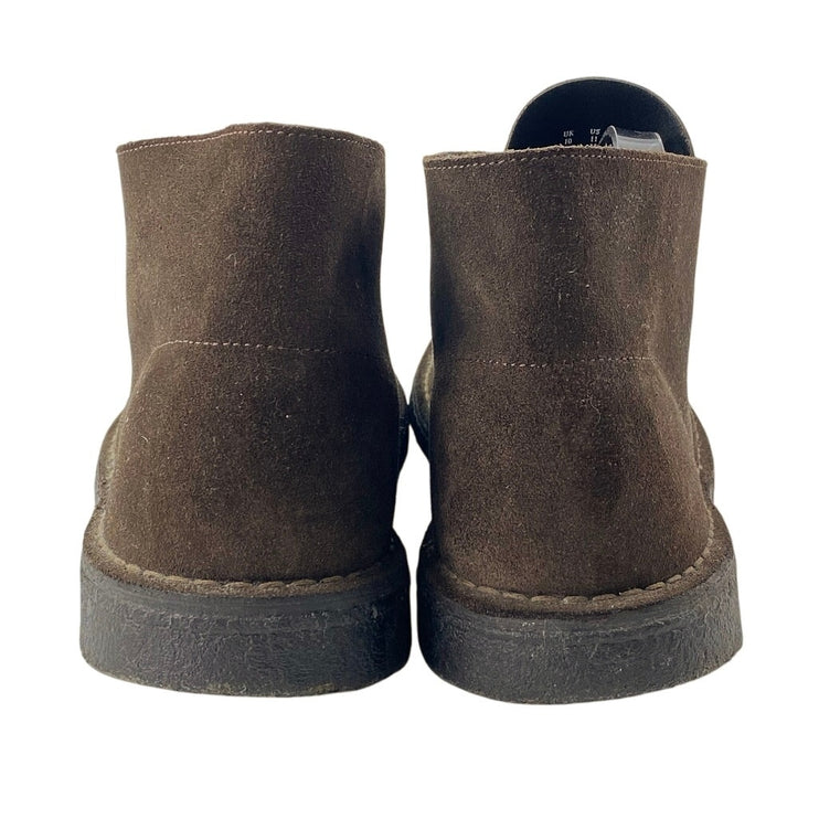 Clarks Charles F. Stead Men's Brown Suede Lace Up Chukka Ankle Boots Size 11