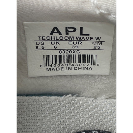 APL Techloom Wave Women's White Black Slip On Workout Athletic Running Shoes 8.5