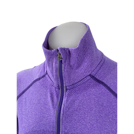 Lululemon Swiftly Tech Half Zip Womens Purple Yoga Track Athletic Jacket Size 8