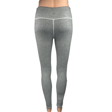 Lululemon Wunder Under Gray Herringbone Skinny Low Rise Yoga Leggings Pants 4