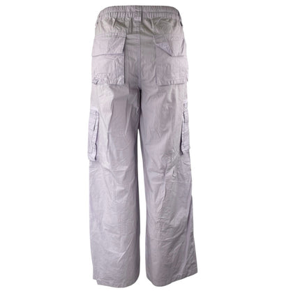 Pacsun Low Ruse Puddle Women's Purple Mid Rise Wide Leg Trousers Cargo Pants S