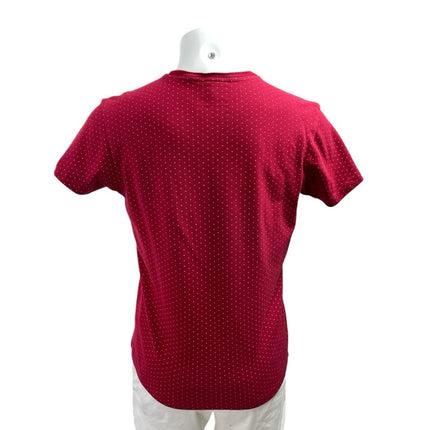 Graphics Series Men's Red Cross Short Sleeve Crew Neck T Shirt Tee Top Size M