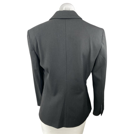 Express Women's Black Long Sleeve Notch Collar One Button Blazer Coat Jacket S