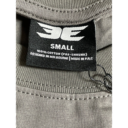 NEW Elite Eleven Certified Men's Gray Short Sleeve Crew Neck T Shirt Tee Top S