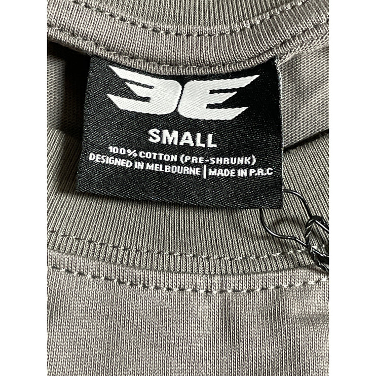 NEW Elite Eleven Certified Men's Gray Short Sleeve Crew Neck T Shirt Tee Top S