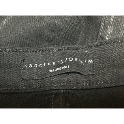 Sanctuary Women's Black High Rise Flared Bootcut Bell Bottom Denim Jeans Sz 32