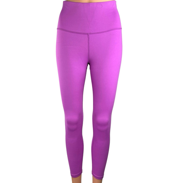 Terez Newyork Women's Purple Pull On High Rise Athletic Yoga Stretch Leggings S