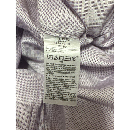 Banana Republic Men's Purple Non Iron Slim Fit Long Sleeve Button Down Shirt L