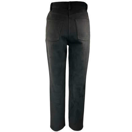 Aritzia Wilfred Women's Black High Waisted Straight Leg Casual Pants Size 4
