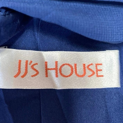 JJ's House Blue Sleeveless Pleated Halter Cami Maxi Bridesmaid A-Line Dress Sz S