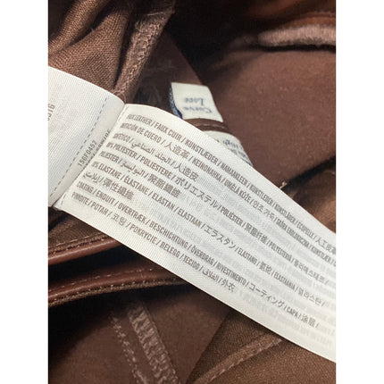 Abercrombie & Fitch The 90s Straight Ultra High Rise Brown Trousers Pants Size 6