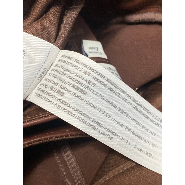 Abercrombie & Fitch The 90s Straight Ultra High Rise Brown Trousers Pants Size 6