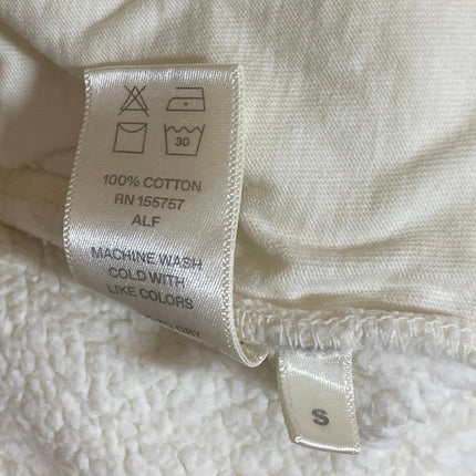 Madhappy Women's White High Rise Fleece Pocket Tapered Jogger Sweat Pants Size S