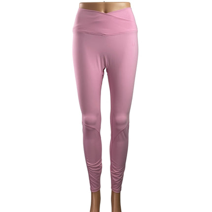 NEW MP Tempo Womens Pink Mid Rise Skinny Activewear Workout Leggings Pants Sz M